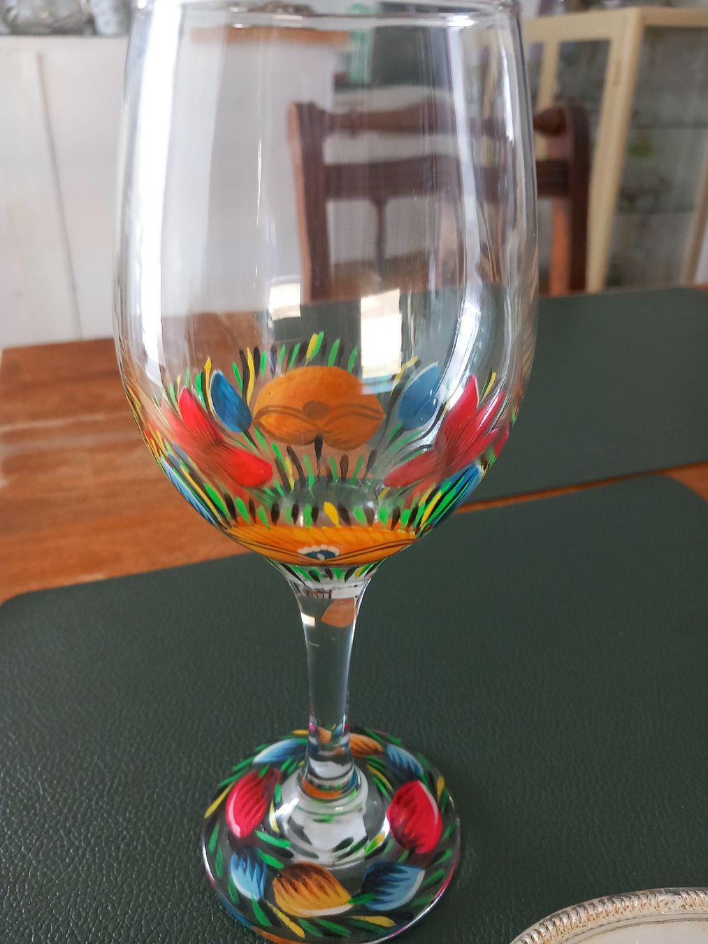 Bicchieri: ZWEI HANDGEMALTE GLÄSER  / VINTAGE – Usato da Aegerten venduto da gismolini 4