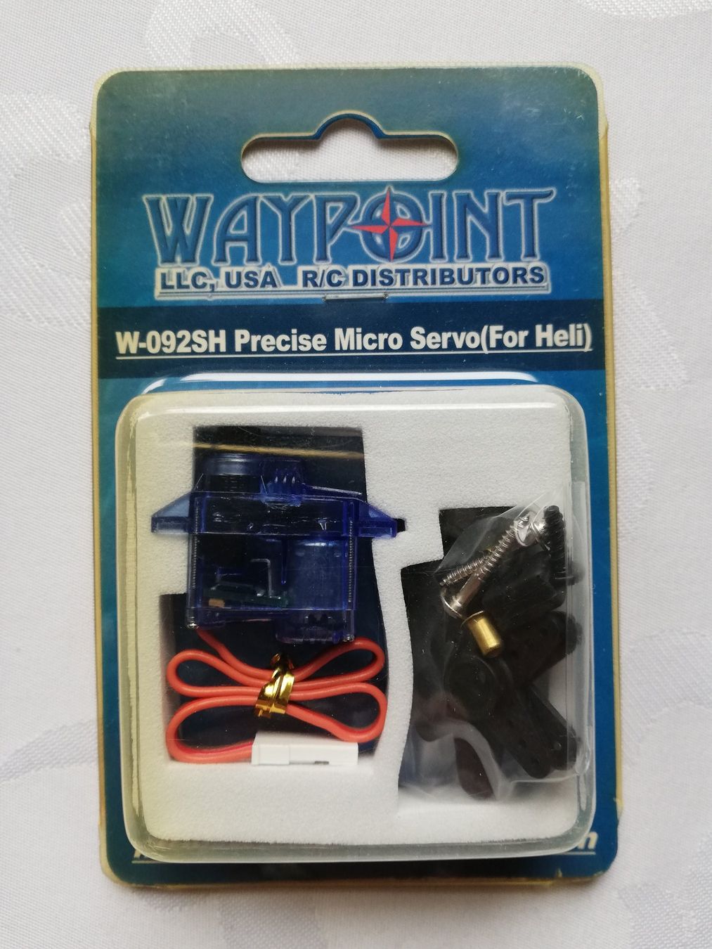 Modellismo RC: WAYPOINT Micro Servo für Helikopter – Nuovo e nell'imballaggio originale da Flüh venduto da AMS-Modellbau