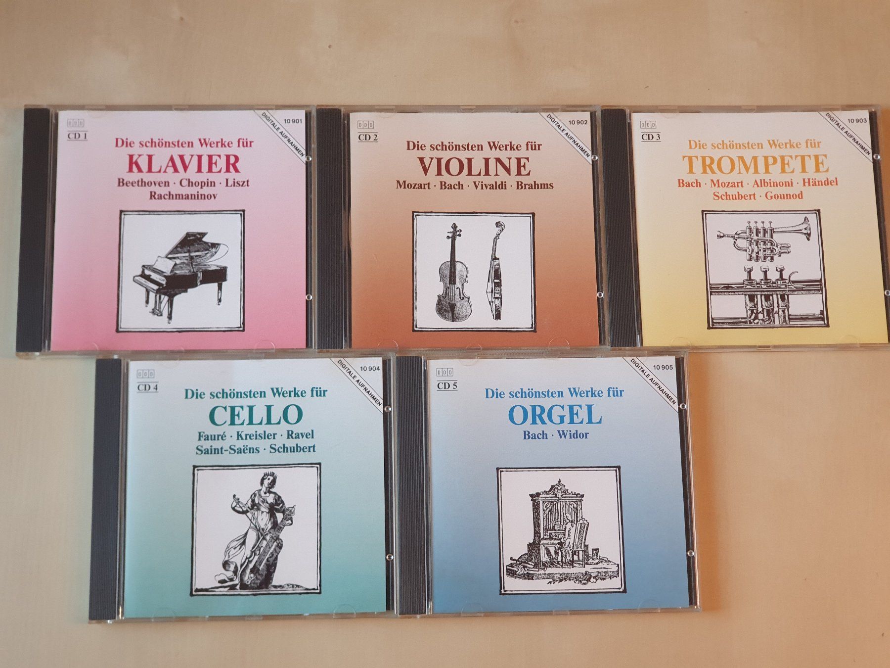 CDs: Klassische Meisterwerke 5 CDs – Gebraucht aus Stansstad von collectorsshop