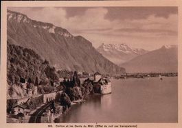 Château de Chillon et Léman , Effet par transparence (626)