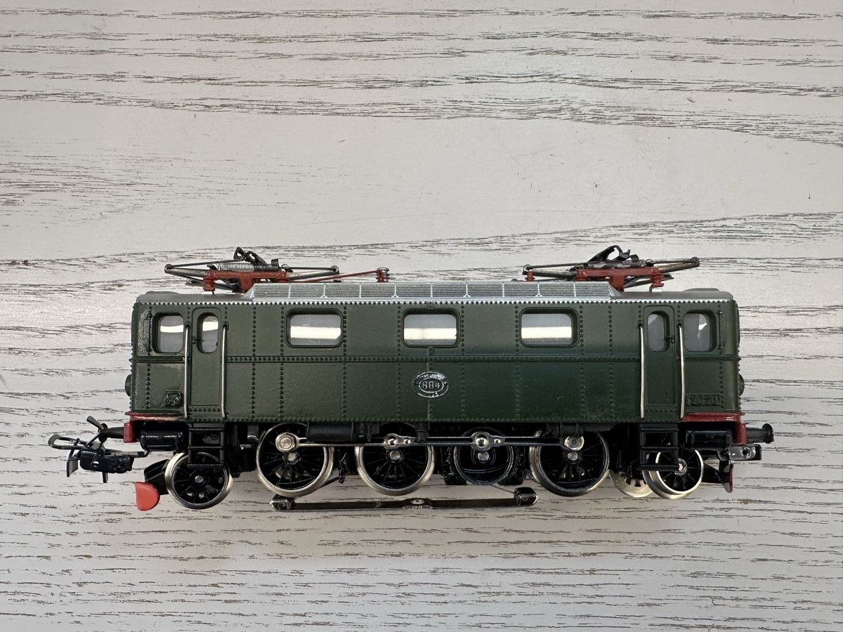 Märklin Modellini di ferrovie: Märklin 3030 SJ BR Da grün – Usato da Lupsingen venduto da New-Haven 3