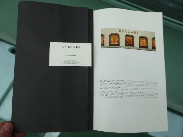 Dokumente: BULGARI UHREN KATALOG 2007/2008 – Gebraucht aus Zürich von Helios064 1