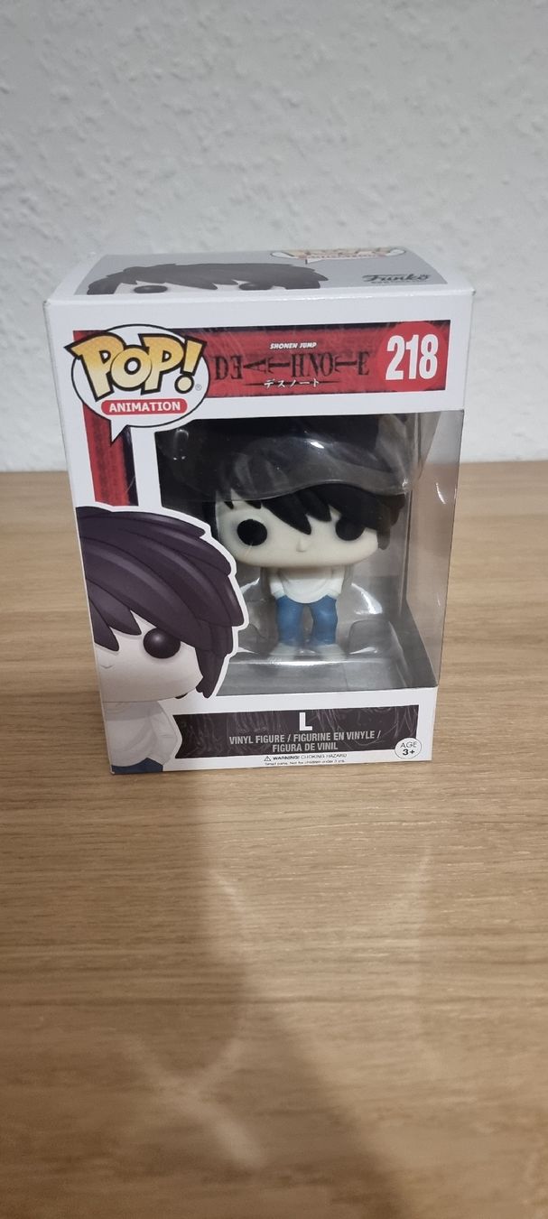 Funko Statuette: Funko Pop Death Note - L (218) – Usato da Petit-Lancy venduto da Kil_2ckr