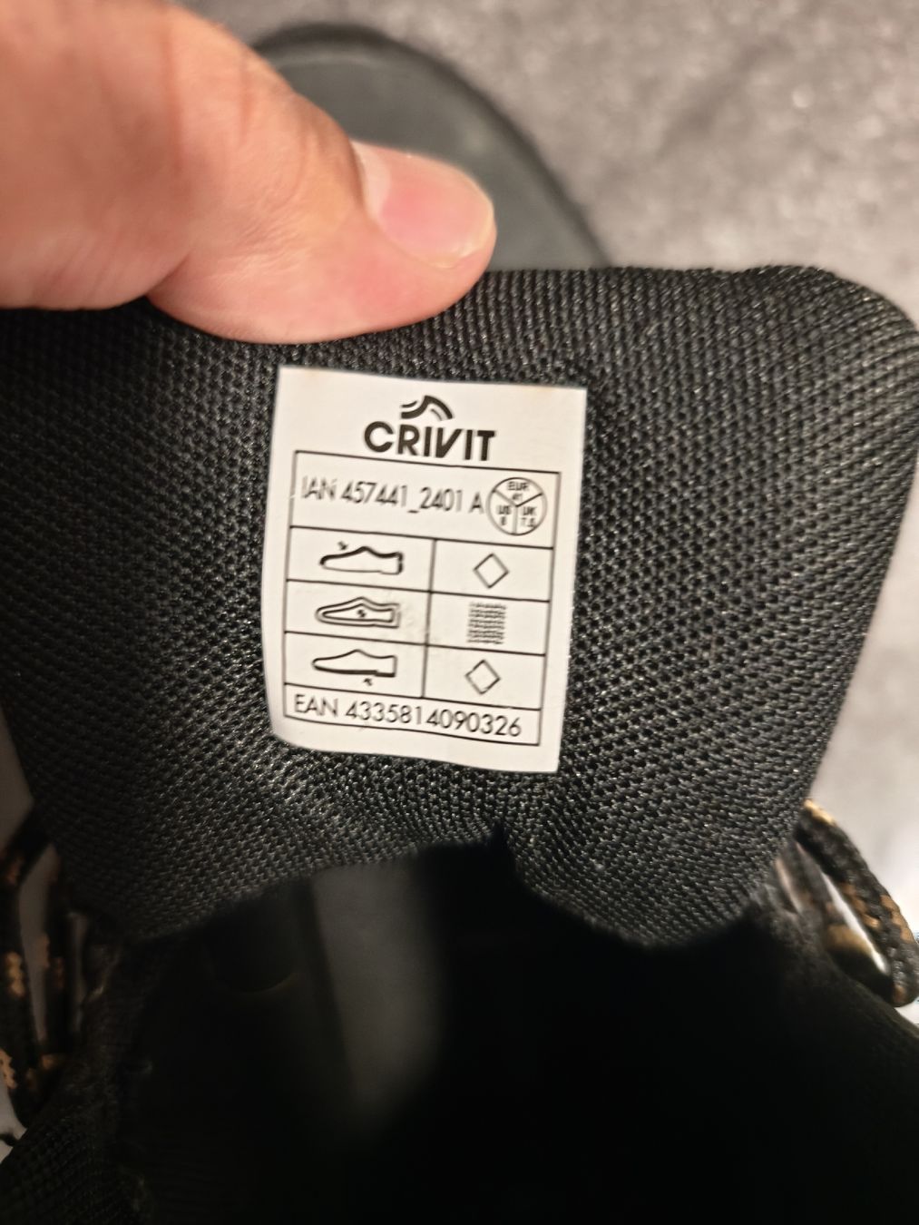 Scarpe da uomo: Crivit Wanderschuhe Waterproof – Grösse 41 – Usato da Chur venduto da tun_dy8m 5