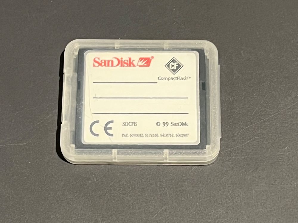 SanDisk Compact Flash 96Mb | Kaufen auf Ricardo