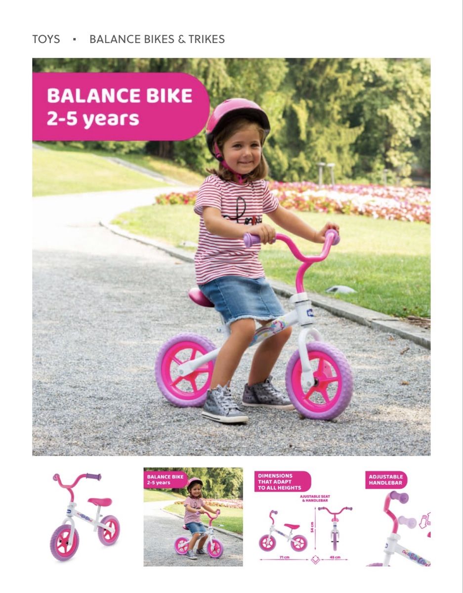 Chicco Veicoli per bambini: Laufrad Pink Comet – Usato da Steckborn venduto da Diana.84 4