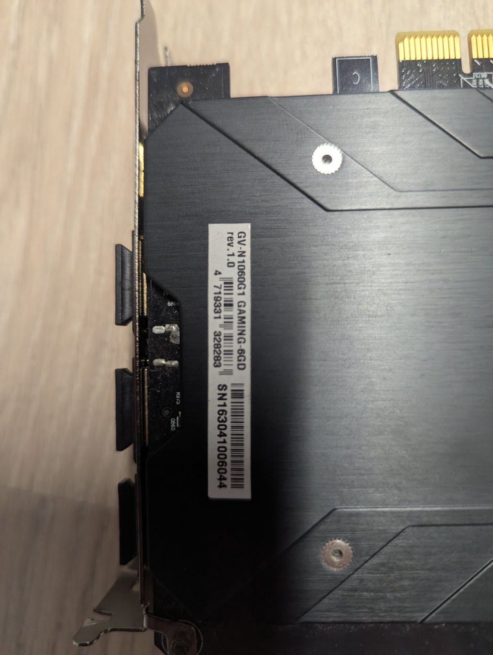 Nvidia Cartes graphiques: Nvidia GTX 1060 6GB – D'occasion à Oberbüren par fle_rqs7 2