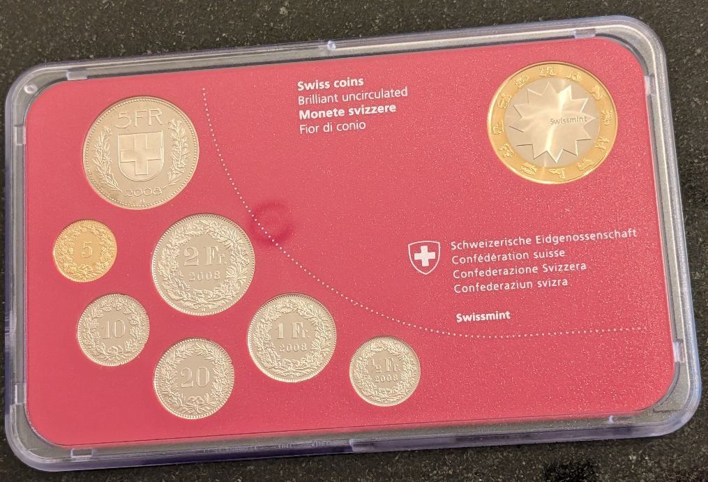Tutti le monete: Münzsatz Baby 2008 stgl – Nuovo (secondo la descrizione) da Arch venduto da moneyswiss 2
