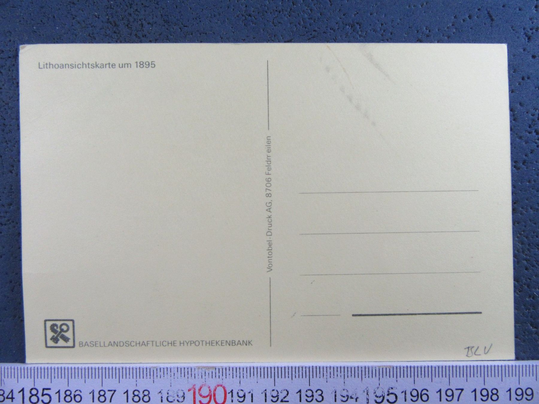Cartoline postali: ARLESHEIM BL AK LITHO-REPRO UM 1895 – Usato da Ettingen venduto da Hausi4711 1