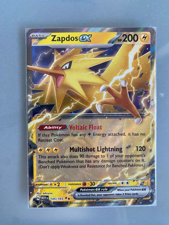 Zapdos EX Pokemon 151 145/165 (Neu (gemäss Beschreibung)) in Bern für ...