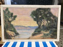 GRAND PASTEL SIGNÉ HAIMANN