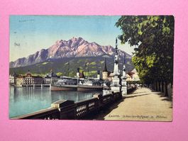 Luzern - Schweizerhofquai - 1912