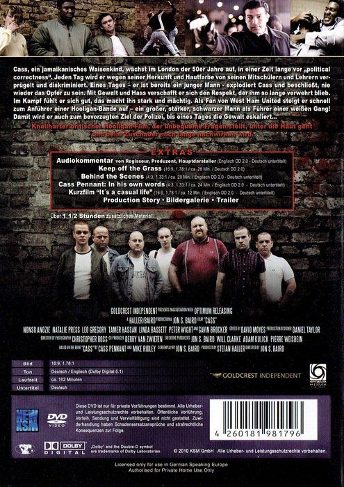 Alle DVDs: Cass - Legend of a Hooligan – Neu (gemäss Beschreibung) aus Volketswil von Fraese1 1