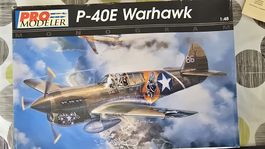 Monogram Kit 5921 P-40E Warhawk 1:48 Modellbau