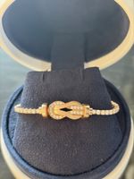 Fred bracelet Ligne Diamants Force10 avec boucle diamonts