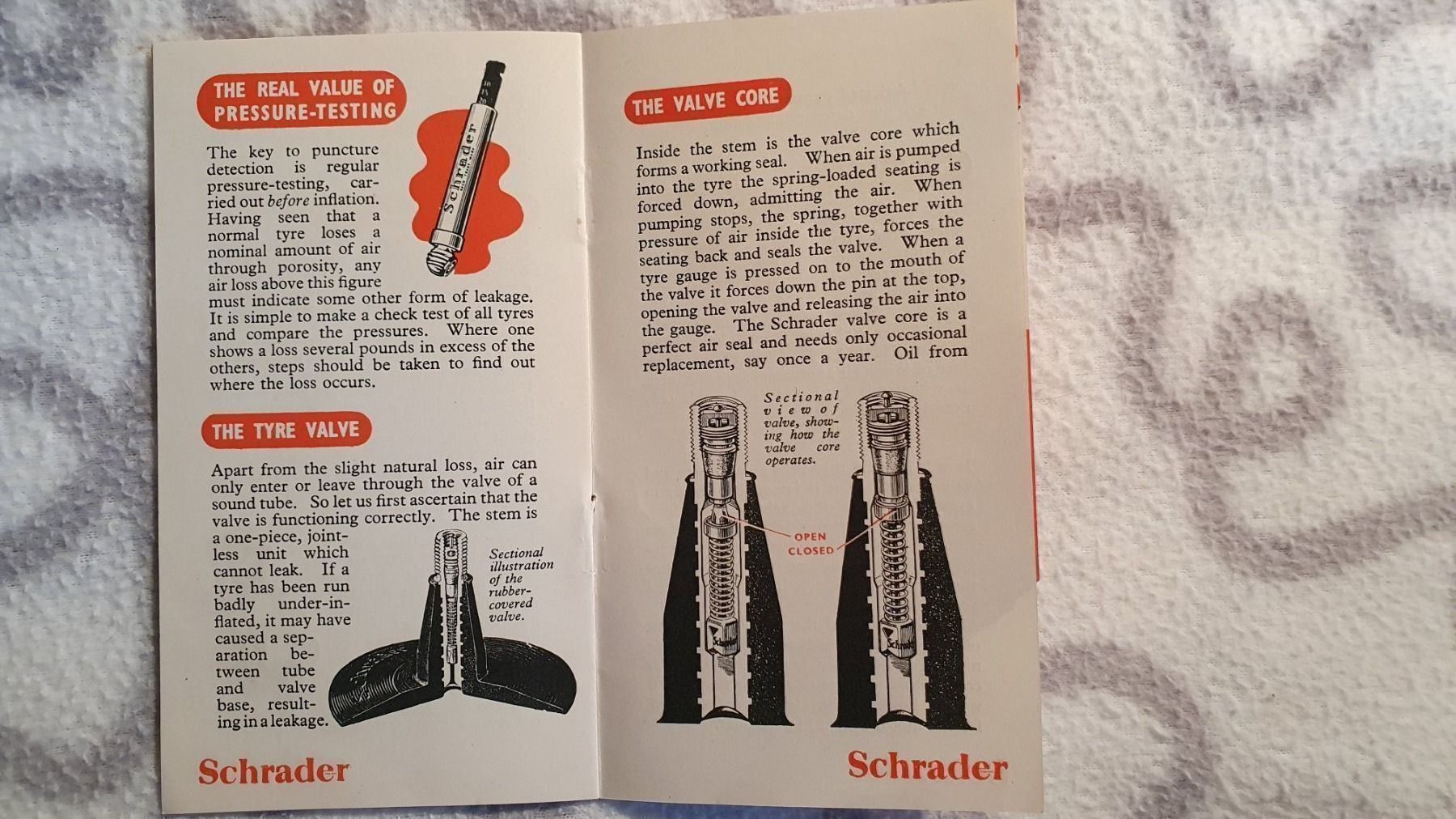 Dokumente: Prospectus valves SCHRADER ARIEL – Neu (gemäss Beschreibung) aus courtetelle von bmwhp2 1