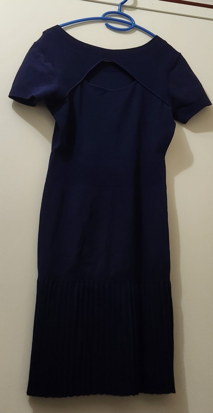 Sandro Kleider: Robe Sandro bleu marine taille 2  – Gebraucht aus Niedergösgen von Eva2410 4