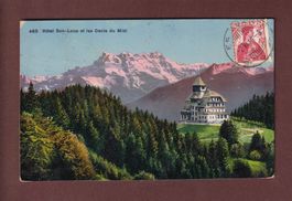 Hôtel SONLOUP - Dents du Midi - 1914
