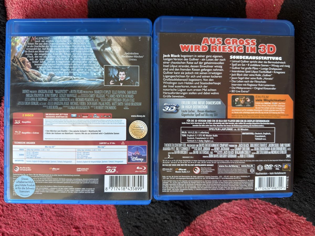 Tutti i DVDs: 3D BlueRay DVD – Usato da Schlieren venduto da Kamacho 1