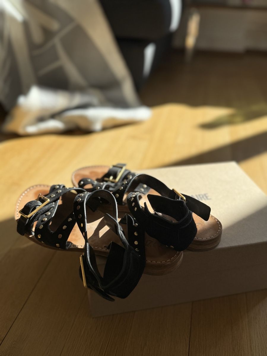 Zadig & Voltaire Scarpe da donna: Zadig & Voltaire Leather sandals 38 – Usato da Zürich venduto da cze_sp2l 1