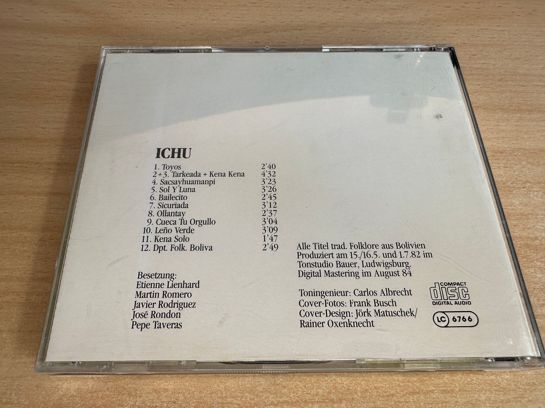 CD: T5 Ichu – Ichu – Usato da Rikon im Tösstal venduto da Alpenmutz 1