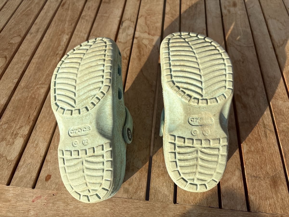Scarpe per ragazzi: Crocs Grösse 12 – Usato da Wichtrach venduto da Flaub 1