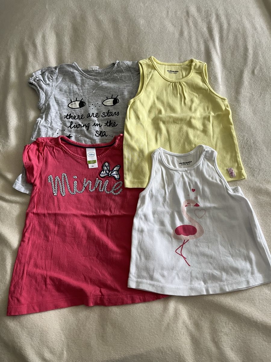 Lotti & Set di vestiti: 4 Kurzarm Shirts Grösse 86 – Usato da Oberkirch LU venduto da AnBa23