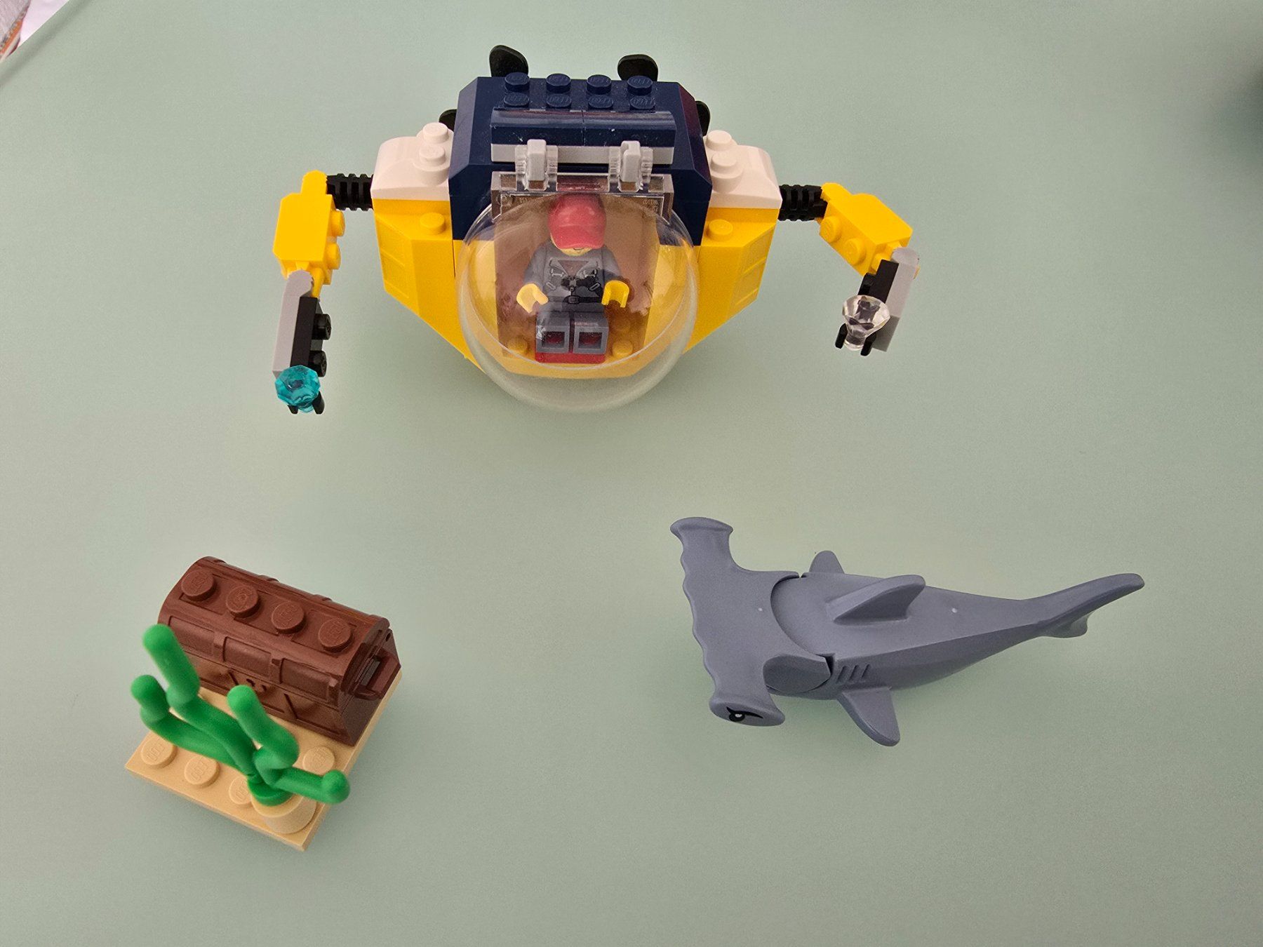Lego Spielzeuge: Lego - Kombi - Meeresforschungsschiff & Mini-U-Boot – Gebraucht aus Zürich von Weinkenner01 6