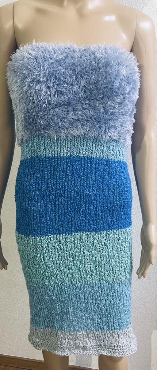 Vestiti: Wunderschönes, blaues Kleid -Grösse/M – Nuovo e nell'imballaggio originale da Au ZH venduto da Jaggy4 3