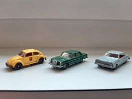 WIKING VW Käfer PTT Mercedes 200