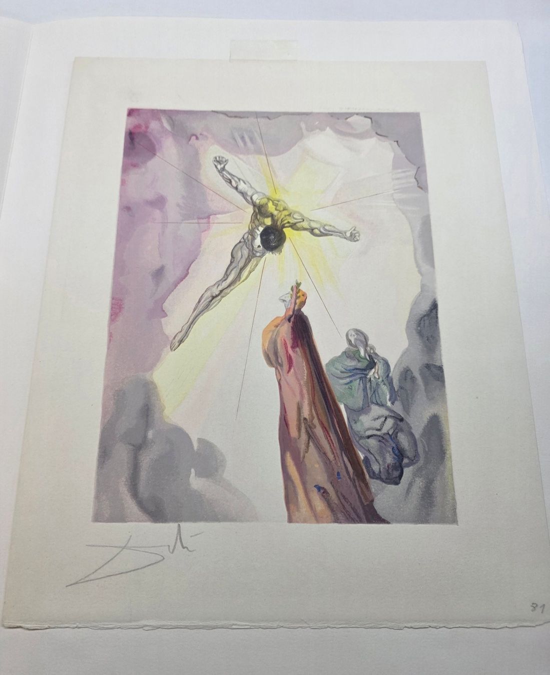 Grafica & Litografie: Salvador Dali - Farblithographie handsigniert – Usato da Dozwil venduto da Lucas-Michel 2