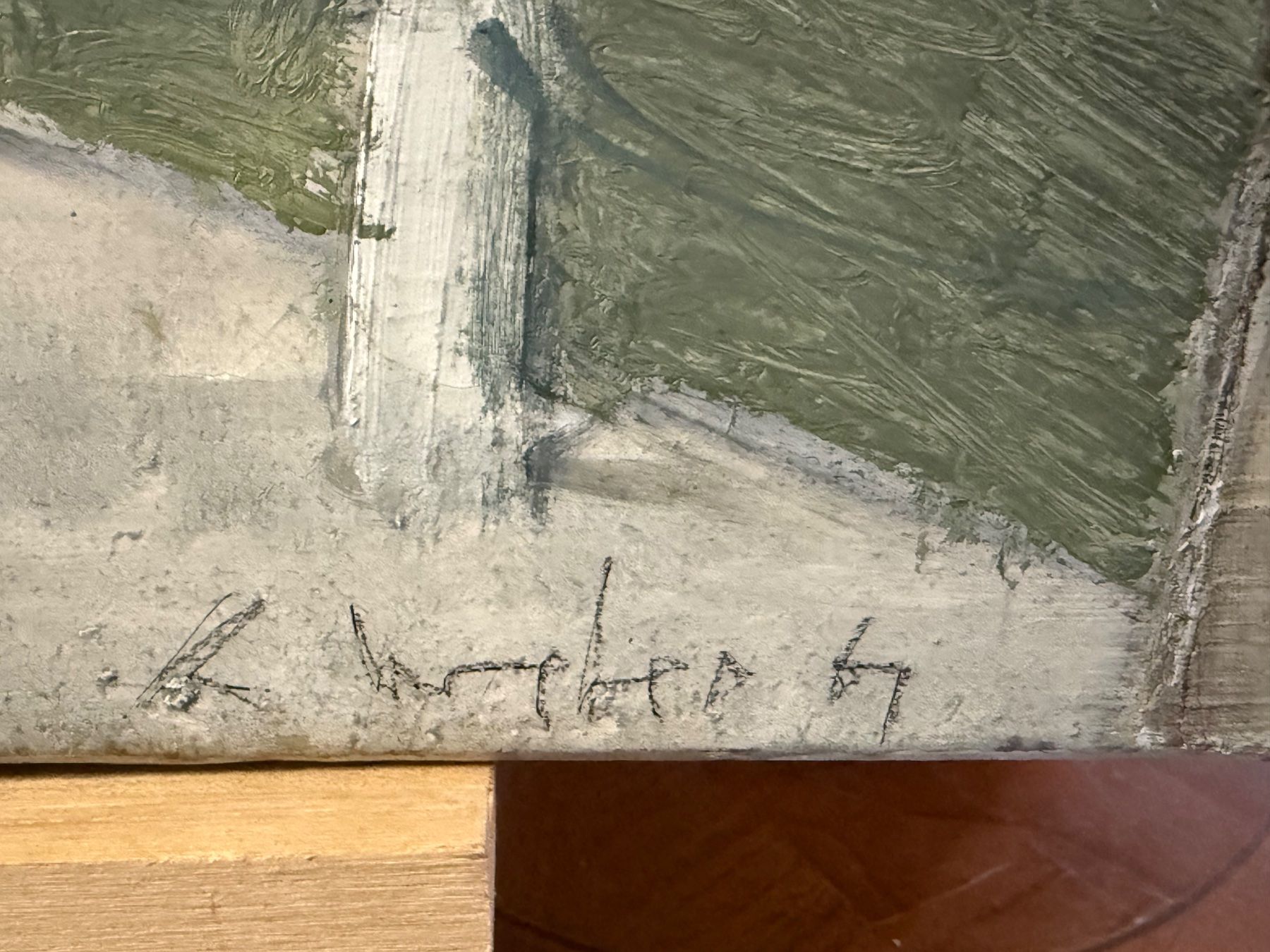 Dipinti: Deutsche Schule Küstenimpression Oelbild signiert – Usato da Bern venduto da Jwpm66 5