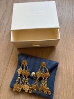 Boucles d'oreilles Sézane dorées pendantes