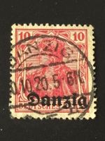 Briefmarke, Freie Stadt Danzig 1920, und Diverse