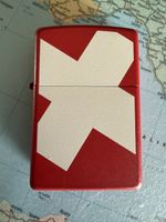Zippo Feuerzeug CH-Design guter Zustand