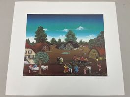A. KAUFMANN  KUNSTDRUCK SIGNIERT NUMMERIERT