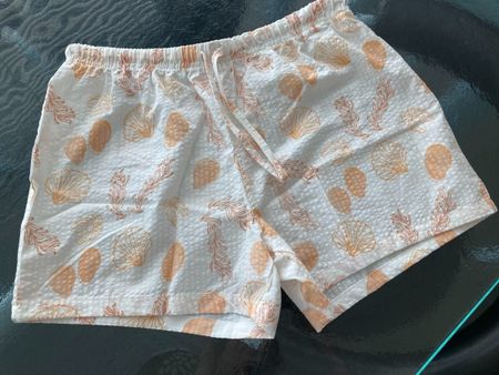 Süsse Damen Shorts Gr. S (36) Muschelprint, Baumwolle, neu!