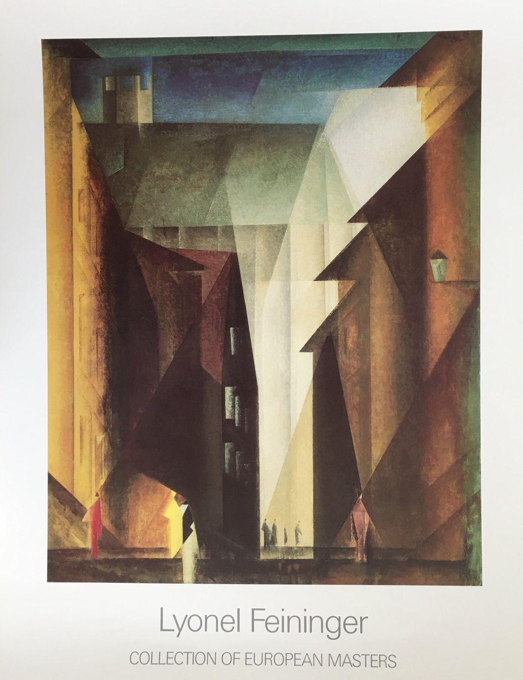 Grafica & Litografie: Lyonel Feininger      "Barfüsserkirche I"   KUNSTDRUCK – Usato da Nennigkofen venduto da Schamane75 2