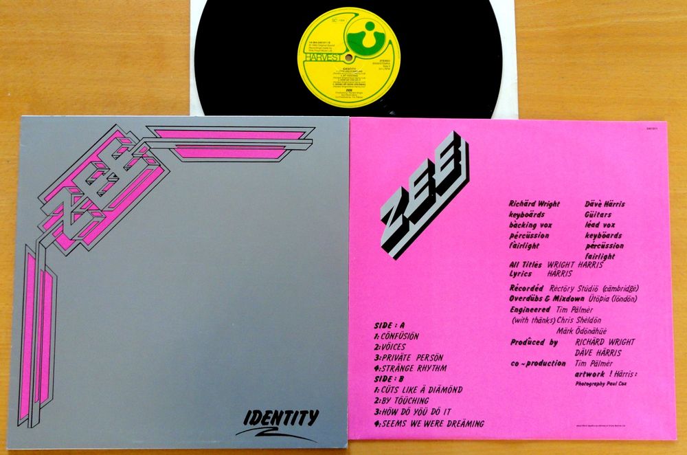 LP ZEE Identity HARVEST 1984 PINK FLOYD Richard Wright mint | Kaufen ...