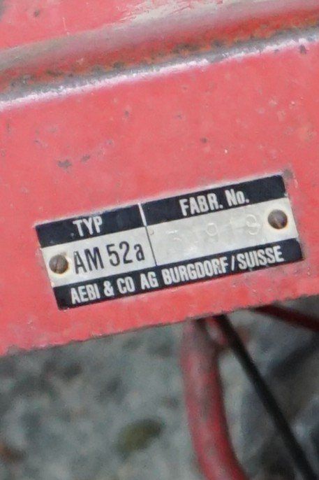 Aebi Toutes les machines: Balkenmäher Aebi AM 52 – D'occasion à Meinisberg par Faithles1 2