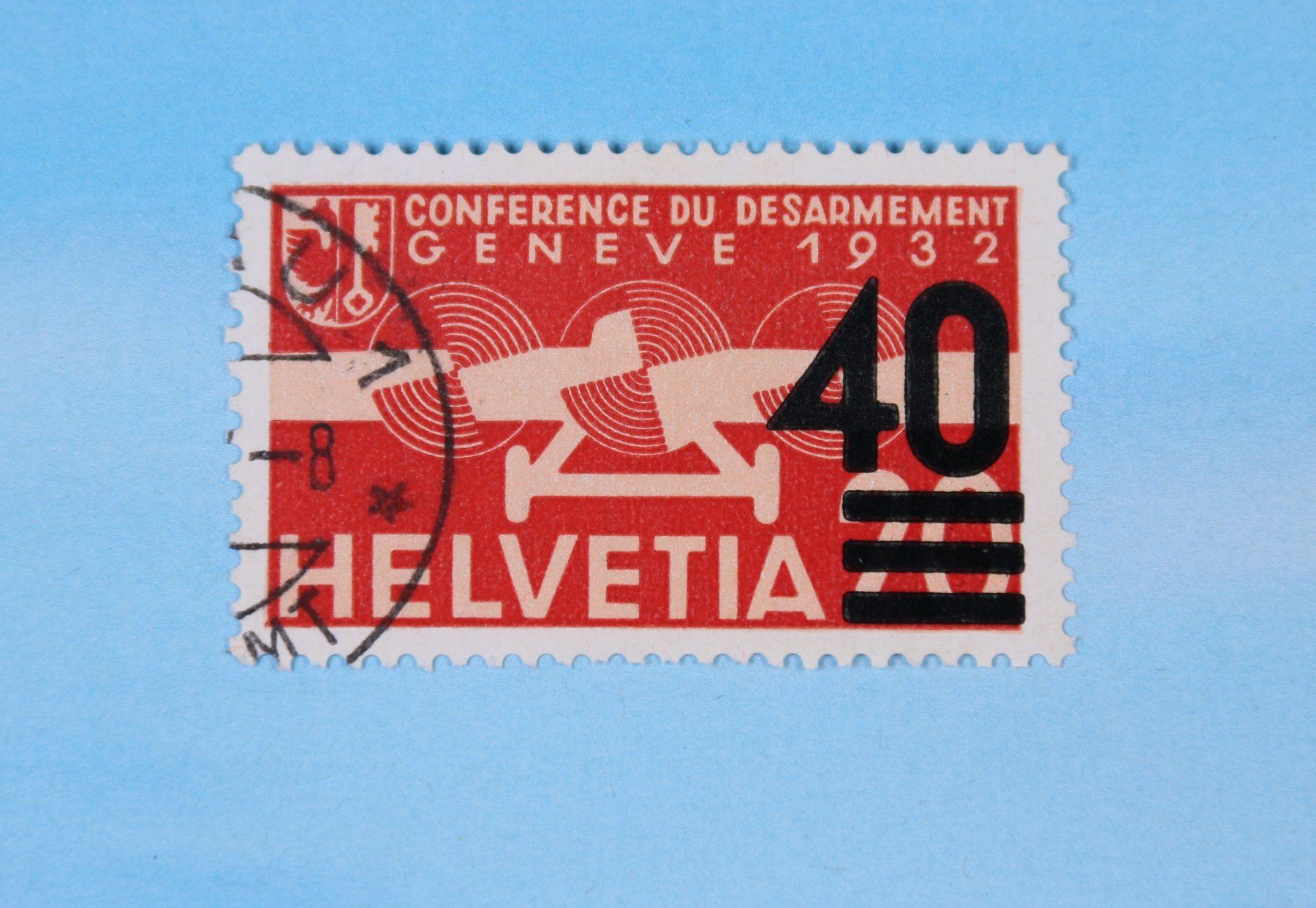 Tous les timbres: Flugpostmarke Nr.25 gestempelt – D'occasion à Hettlingen par Scholi99