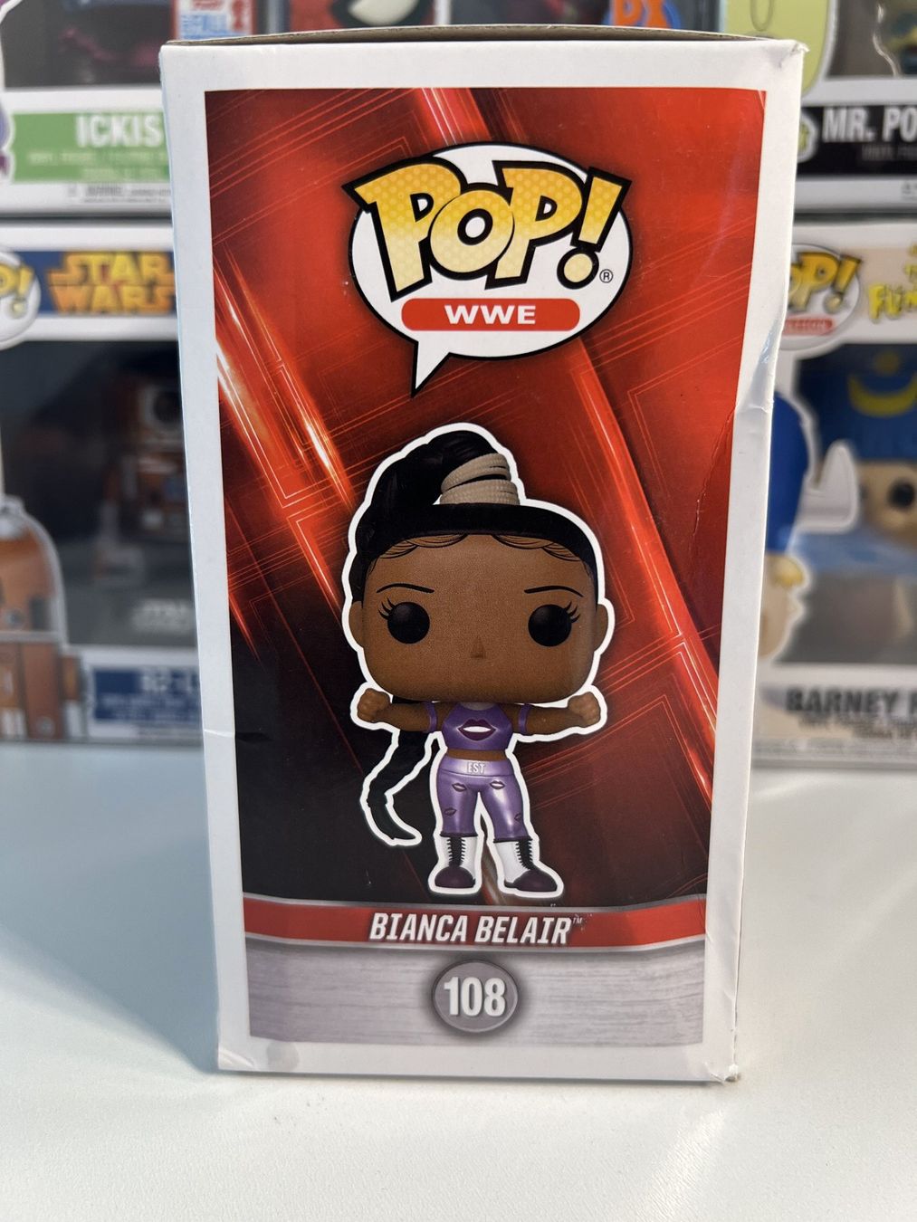 Funko Statuette: Funko POP! WWE Bianca Belair – Nuovo e nell'imballaggio originale da Le Mouret venduto da perfectbijou 1