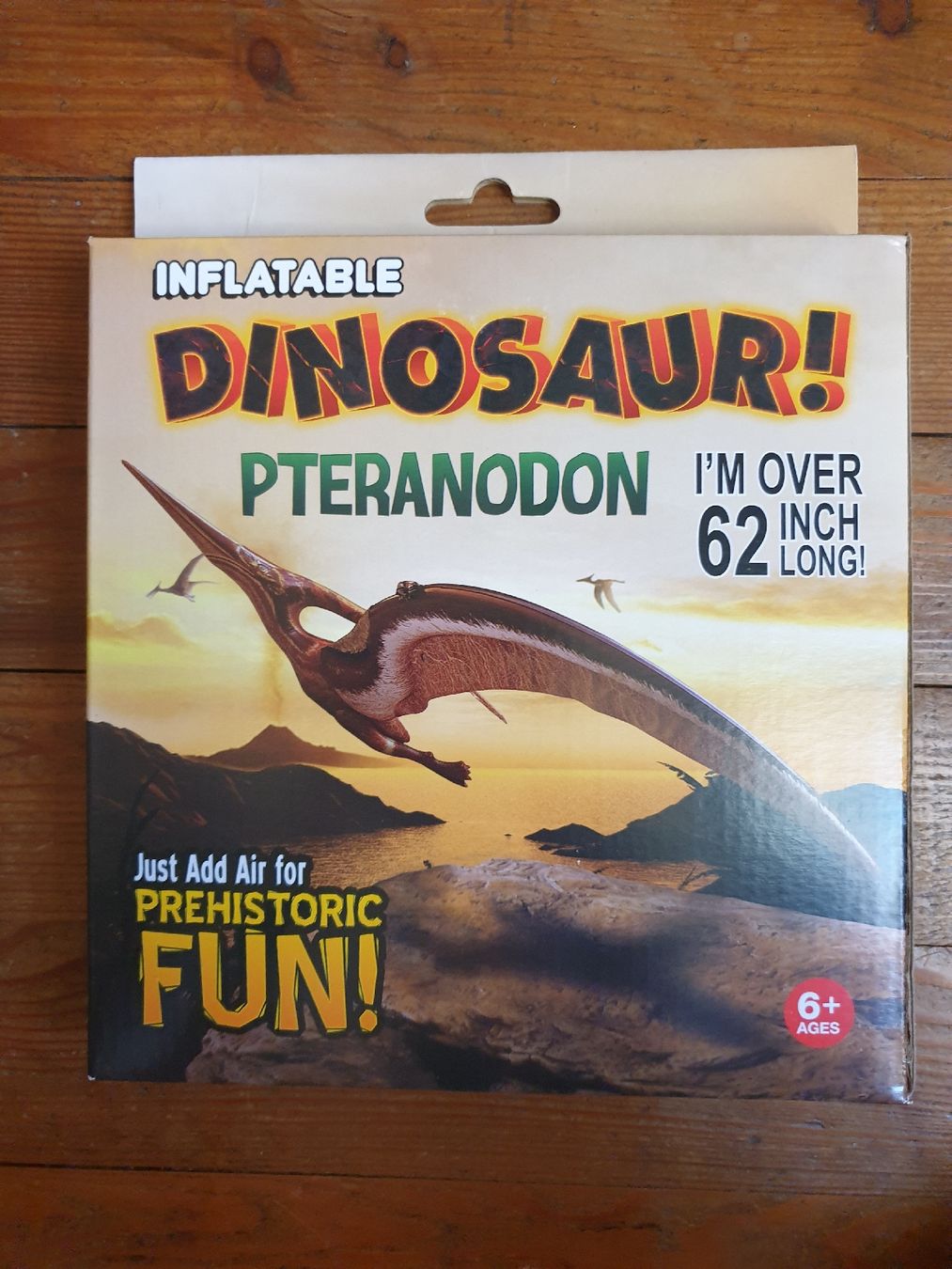 Giocattoli: Dinosauro gonfiabile Pteranodon  – Nuovo e nell'imballaggio originale da Viganello venduto da Priska.c