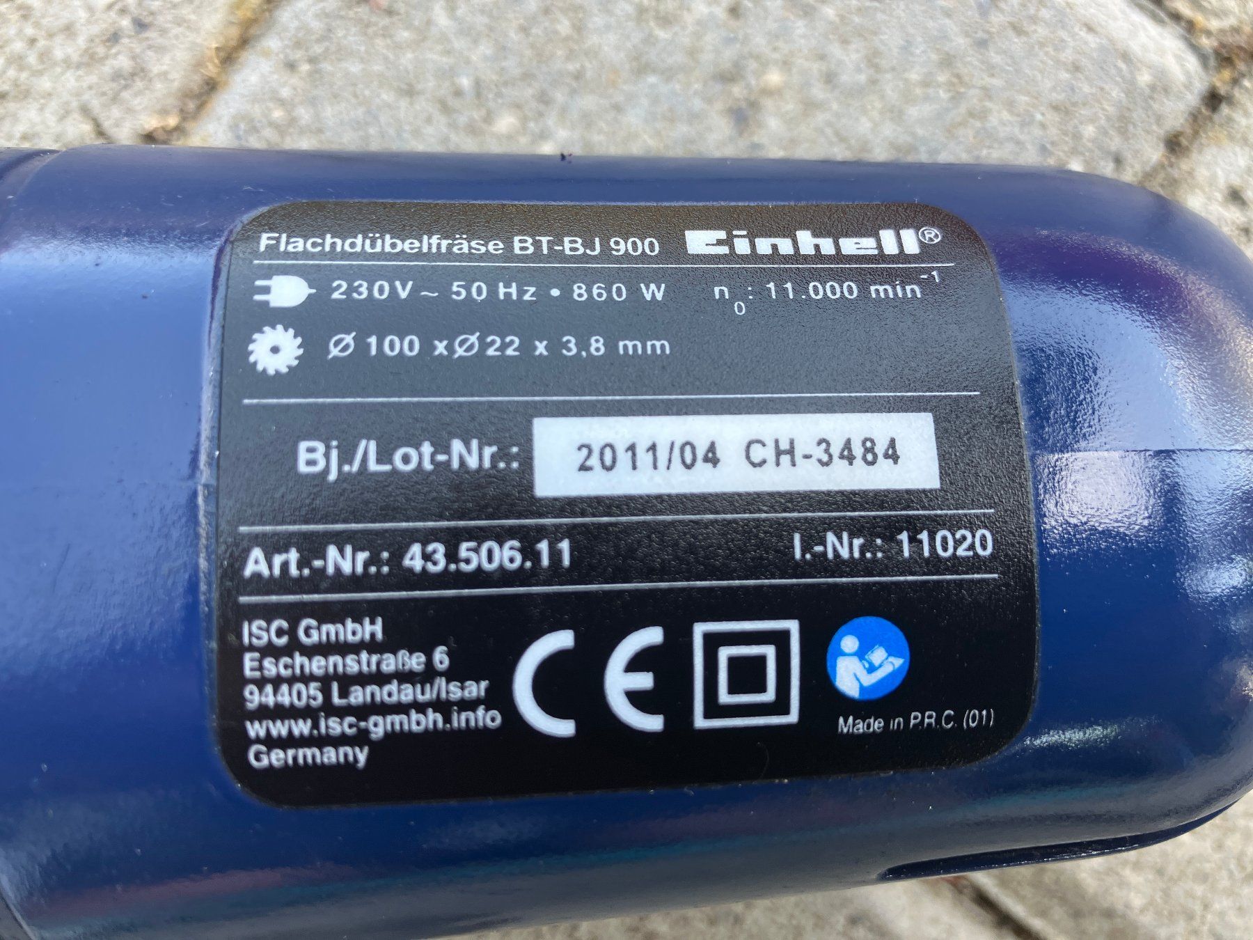 Einhell Toutes les machines: Flachdübelfräse, Einhell – D'occasion à Riedholz par mastercom 8