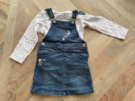 2-teiliges Jeans Röckli Set, Gr. 98