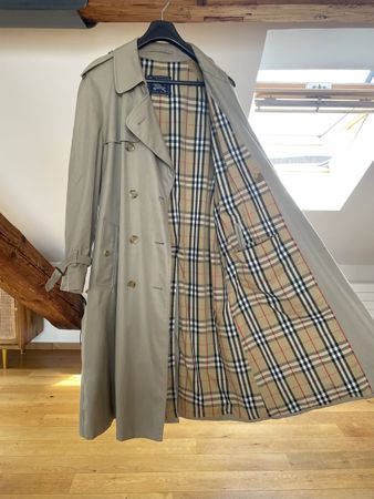 Trench-coat Burberry vintage man