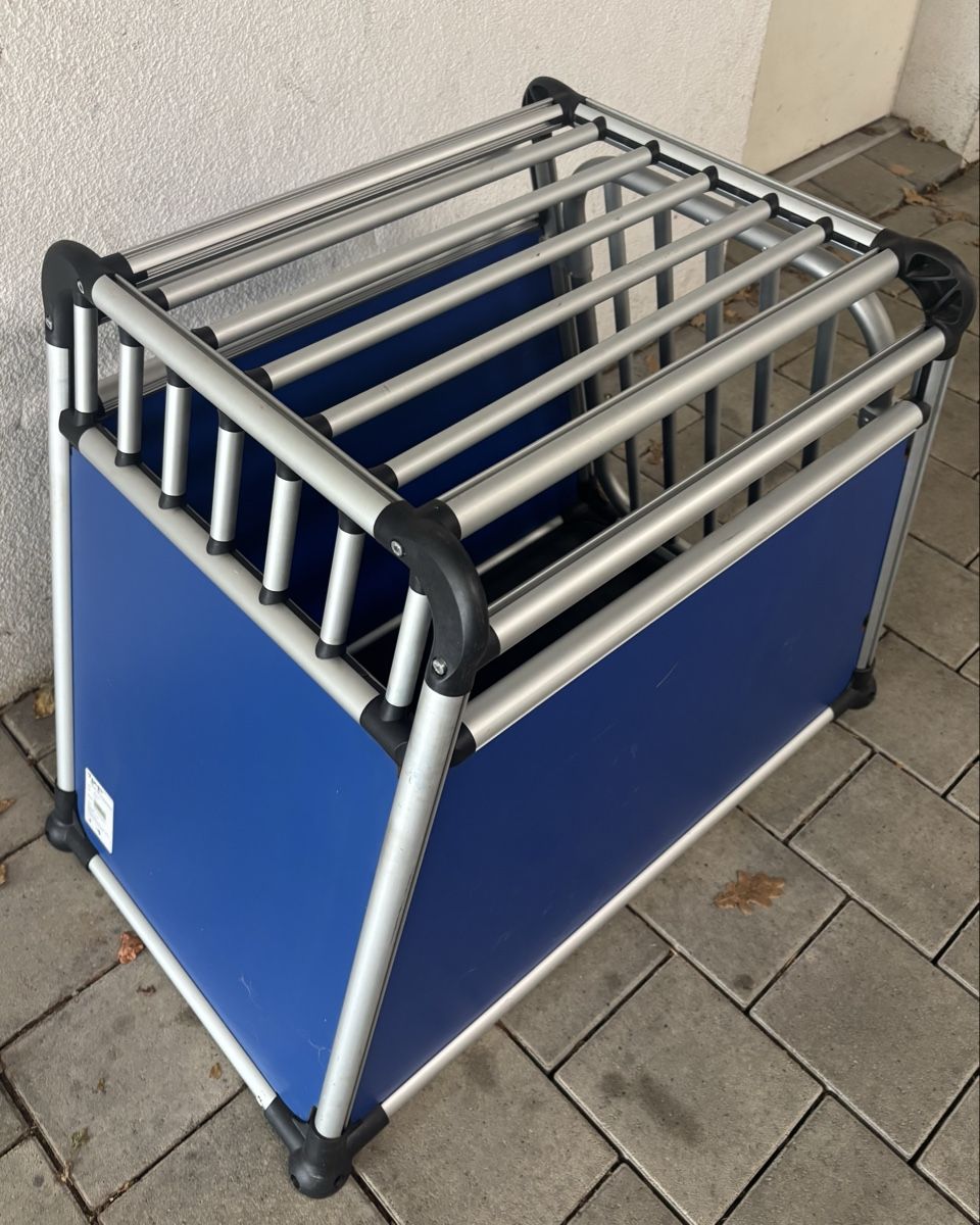 4pets Gabbie, trasporto & Sicurezza: Auto-Hundetransportbox, abschliessbar – Usato da Rüti ZH venduto da Fiorella71 1
