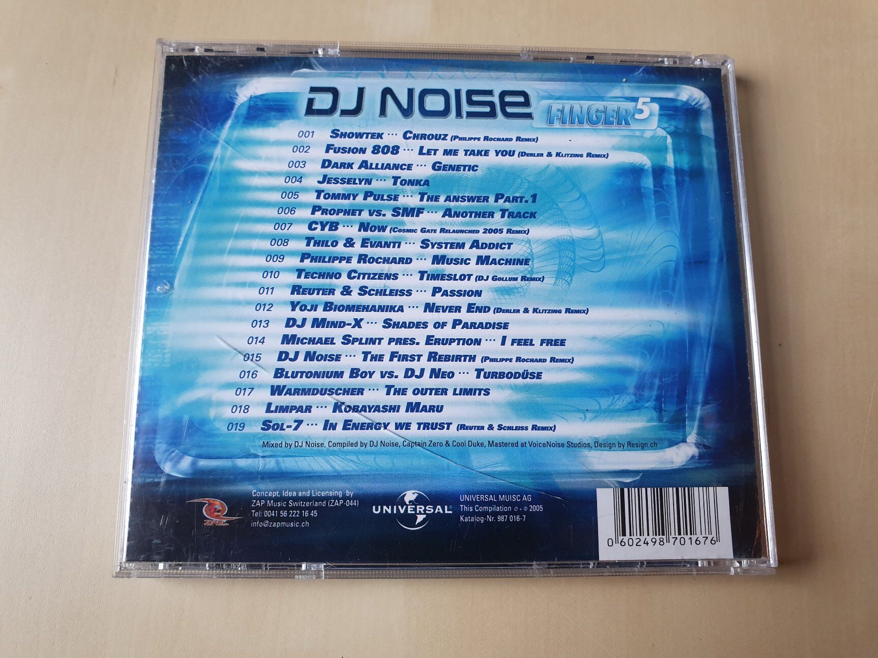 CDs: DJ Noise Finger 5 – D'occasion à Stansstad par collectorsshop 1