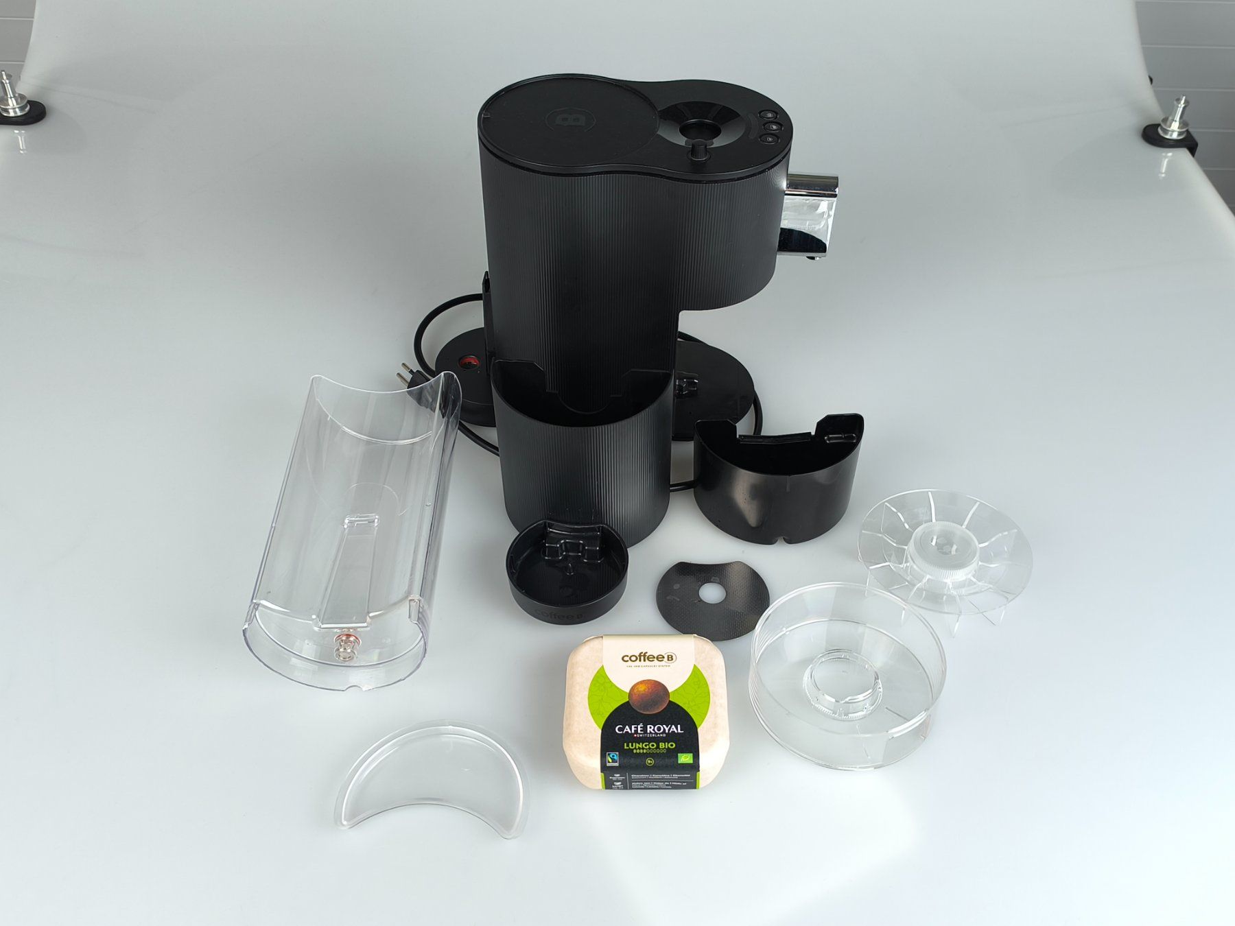 Coffee B Macchine per caffè & Macchine per espresso: CoffeeB Globe Kaffeemaschine Schwarz inkl. Lungo Bio – Usato da Rüti ZH venduto da Restwert_Rueti_ZH 5