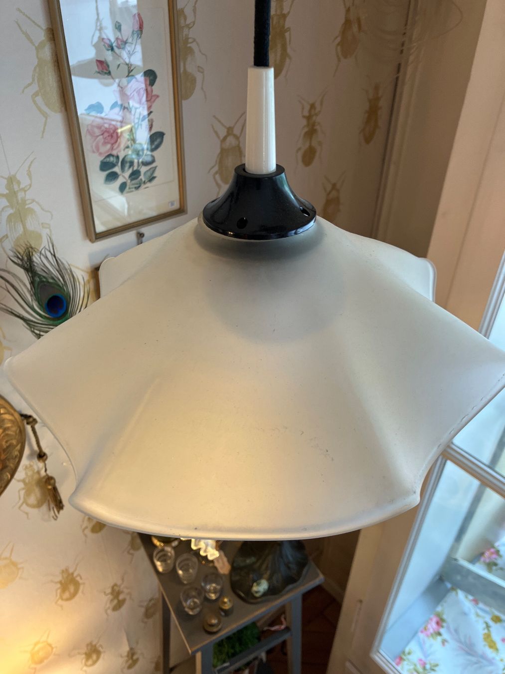 Lampade: Lampe - Hängelampe - Glas - Vintage – Usato da Winterthur venduto da pompea 5